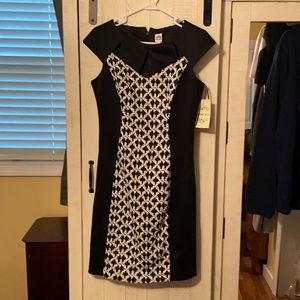 Black Dress with Design